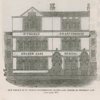 Neue Schulen von St. Thomas Charterhouse von English School