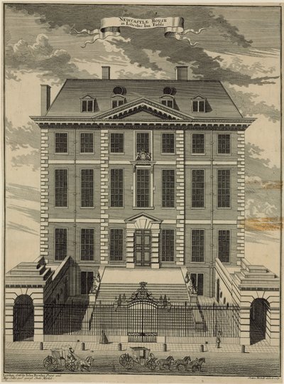 Newcastle House in Lincolns Inn Fields von English School