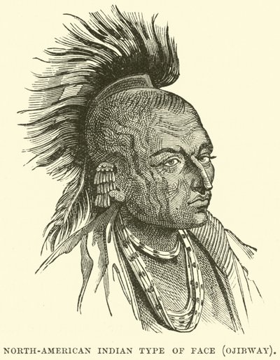 Nordamerikanischer Indianertyp, Ojibway von English School