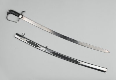 Offiziersschwert, 51. Fußregiment, ca. 1809 (Stahl mit Holzgriff) von English School