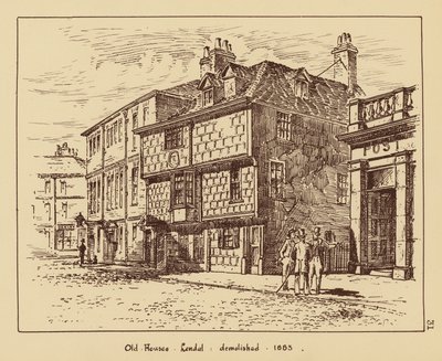 Alte Häuser, Lendal, abgerissen von English School
