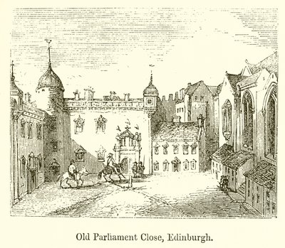 Old Parliament Close, Edinburgh von English School