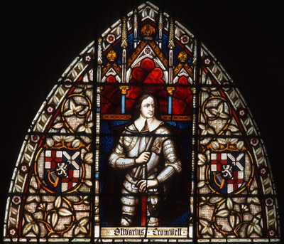 Oliver Cromwell, ca. 1873 von English School