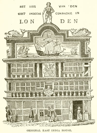 Original East India House von English School