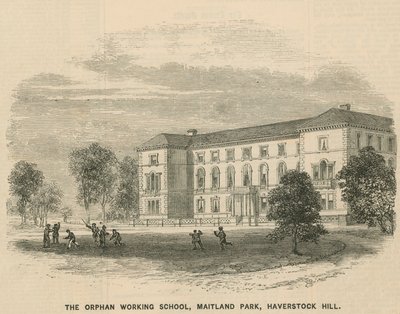 Waisenarbeitsschule in Maitland Park, Haverstock Hill von English School