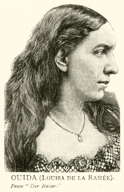 Ouida, Louisa de la Ramee (Gravur) von English School