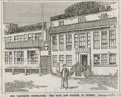 Unsere verschwindenden Herbergen: The Star and Garter in Putney von English School