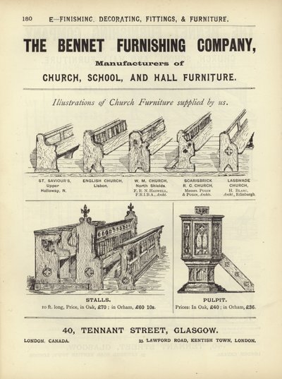 Seite aus The Architects, Surveyors and Engineers Compendium 1892 von English School