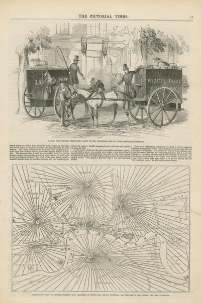 Seite aus The Pictorial Times von English School