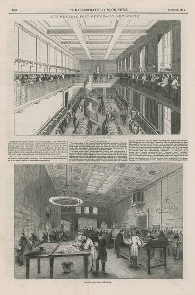 Seite aus den Illustrated London News von English School