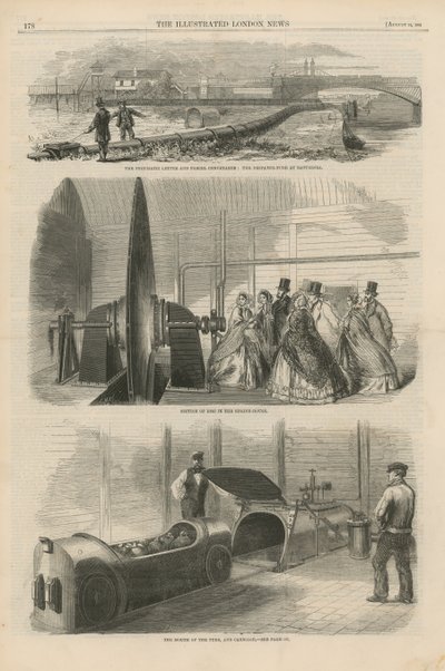 Seite aus der Illustrated London News von English School