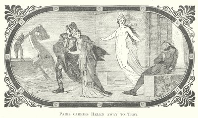 Paris entführt Helena nach Troja von English School