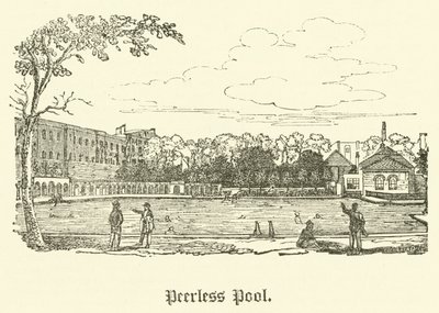 Peerless Pool (Gravur) von English School