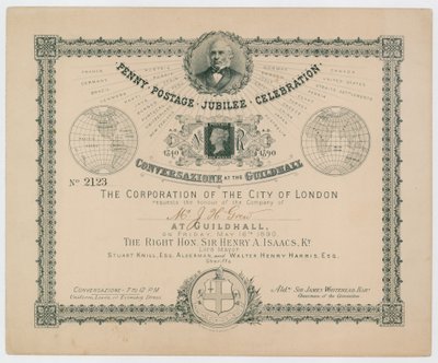 Penny Postage Jubiläumsfeier von English School