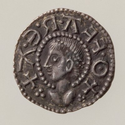 Penny von Offa, König von Mercia, 757-96 (Vorderseite) von English School