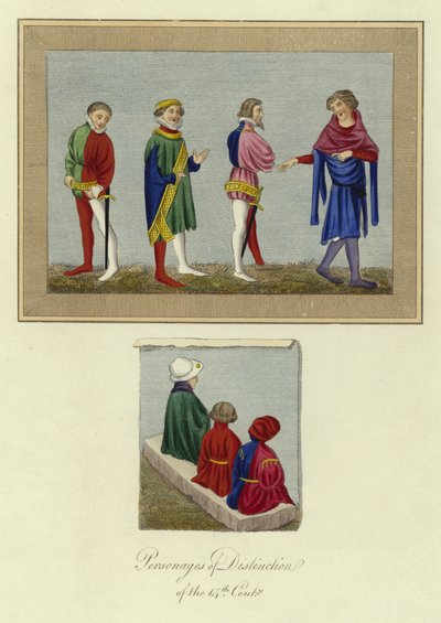 Personen von Rang des 14. Jahrhunderts von English School