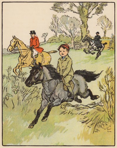 Peter hat einen herrlichen Galopp von English School