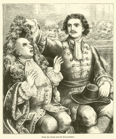 Peter der Große und der Bürgermeister von English School