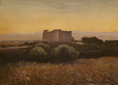 Orte in der Bibel: Jericho, von Südwesten von English School