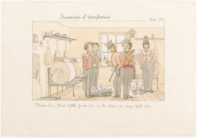 Bitte Sir, diese kleine Gabel Sir, ist um in meinem Kit zu zeigen Sir, ca. 1850 von English School