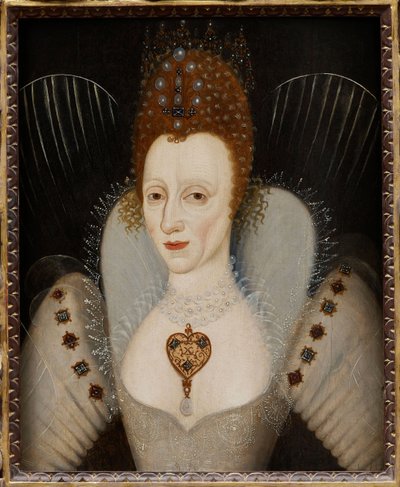 Porträt von Königin Elisabeth I. (1533-1603) (um 1600) von English School