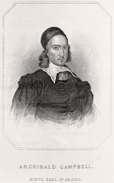 Porträt von Archibald Campbell, 9. Earl of Argyll von English School