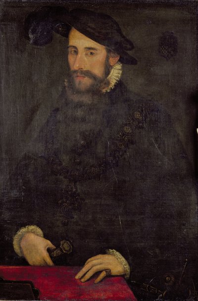 Porträt von Edward Seymour, Herzog von Somerset und Lordprotektor von English School