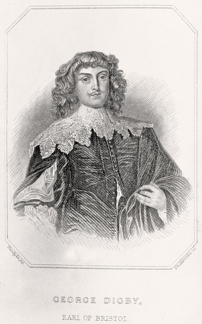 Porträt von George Digby, Earl of Bristol, 1835 von English School