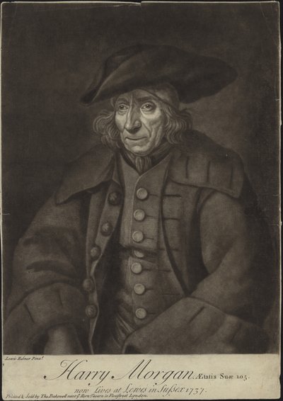 Porträt von Harry Morgan von English School