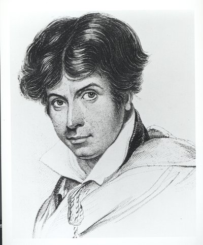 Porträt von James Henry Leigh Hunt (1784-1859) von English School