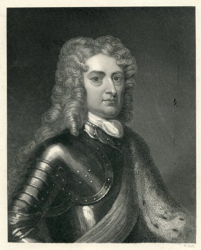 Porträt von John Churchill von English School