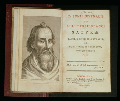 Porträt von Juvenal aus 