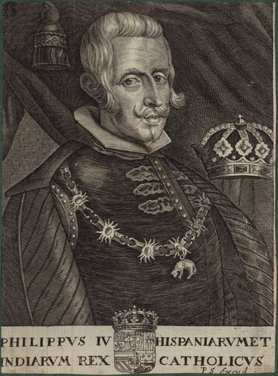 Porträt von König Philipp IV. von Spanien von English School
