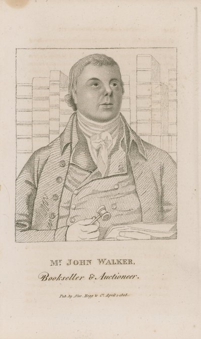 Porträt von Mr. John Walker von English School