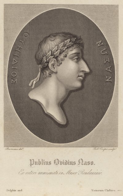 Porträt von Ovid von English School