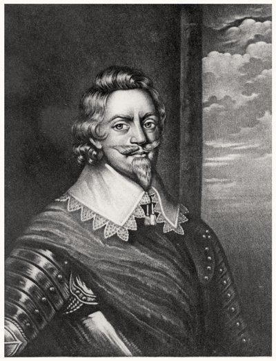 Porträt von Patrick Ruthven, Earl of Brentford (c.1573-1651) graviert von Richard Earlom (1743-1822) und Charles Turner (c.1773-1857) aus Illustrious Characters in British History (Mezzotint) von English School