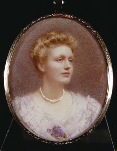 Porträt von Rachel Beatrice Kay-Shuttleworth (1886-1967) von English School