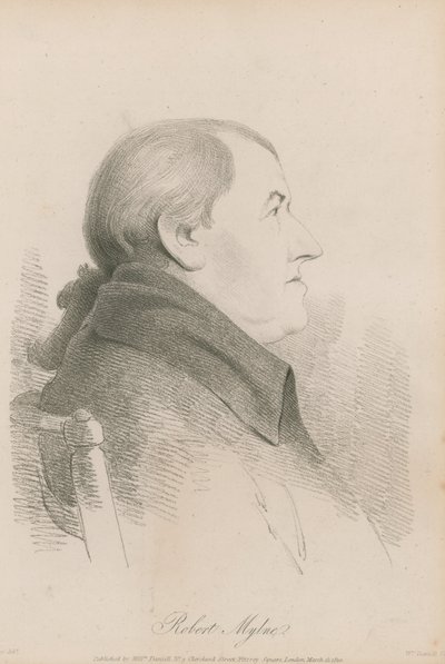 Porträt von Robert Mylne von English School