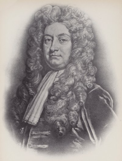 Porträt von Sir Hans Sloane, nach dem Gemälde von Kneller von English School