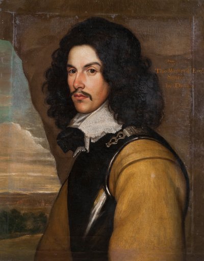 Porträt von Thomas Westrow aus Twickenham, Senior, 1643 von English School