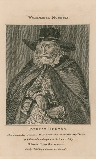 Porträt von Tobias Hobson von English School