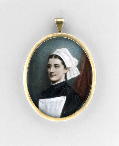 Porträt einer Krankenschwester von English School