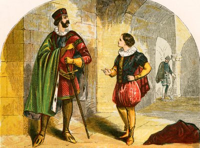Prinz Arthur fordert die Krone seines Onkels von English School