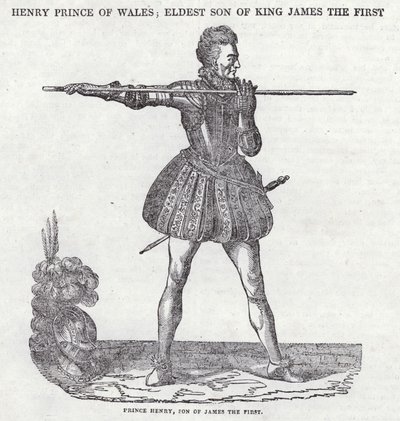 Prinz Heinrich, Sohn von König James I. von English School