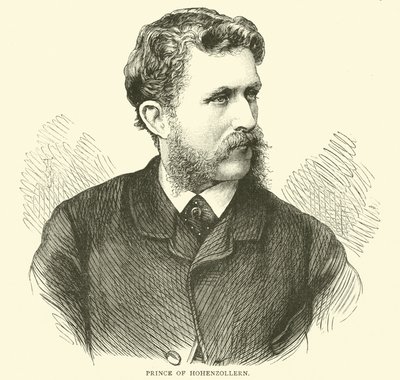 Prinz von Hohenzollern, 1870 von English School