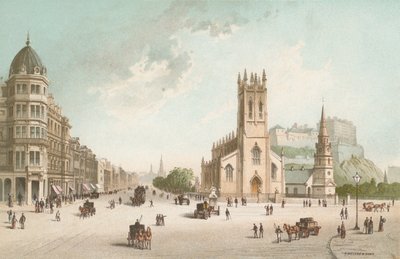 Princes Street Edinburgh - West End von English School