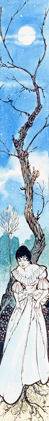 Prinzessin bei einem Baum von English School