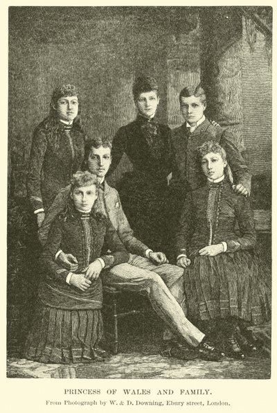 Prinzessin von Wales und Familie von English School