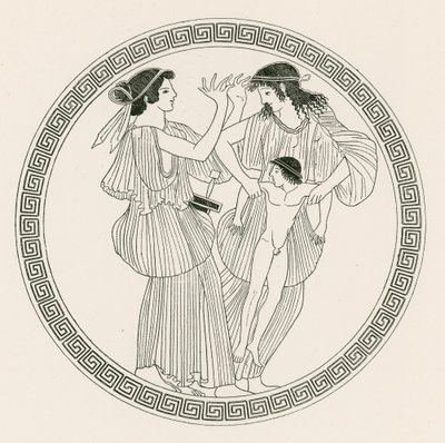 Prokne, Philomela und Itys (Gravur) von English School