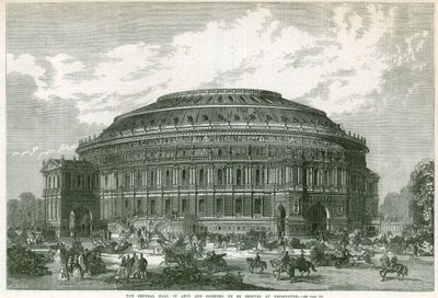 Vorgeschlagene Royal Albert Hall von English School